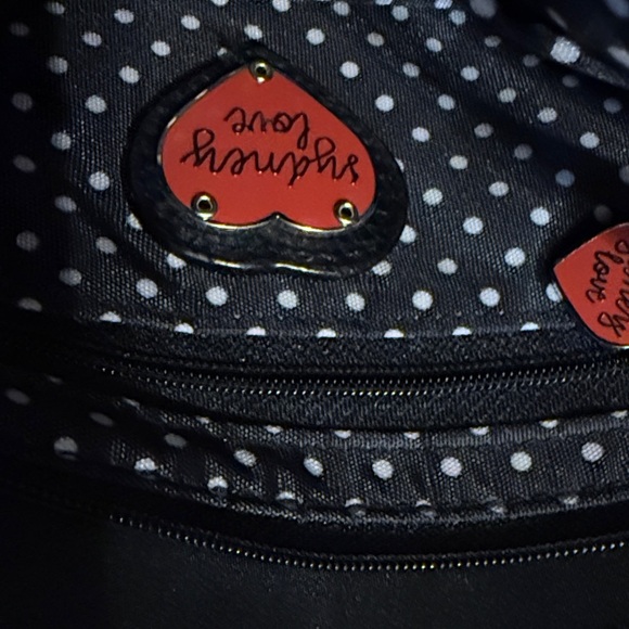 Chic Black Embroidered Clutch - Picture 5 of 8